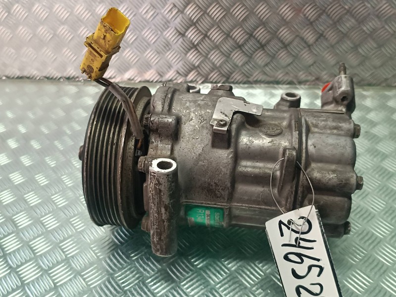 Recambio de compresor aire acondicionado para peugeot 206 berlina xs referencia OEM IAM 9655191580 SD6V12 SANDEN