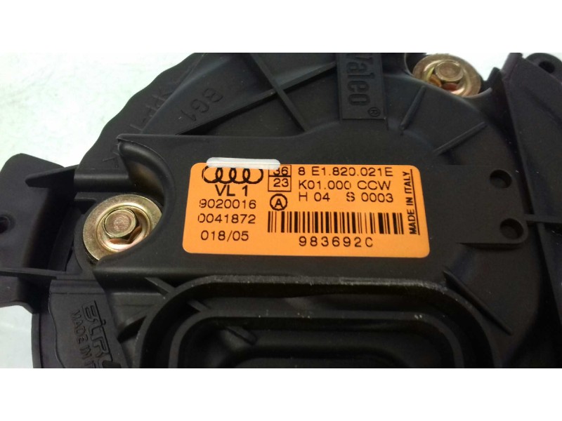 Recambio de ventilador calefaccion para audi a4 berlina (8e) 2.0 tdi 16v (103kw) referencia OEM IAM 8E1820021E K01000CCW VALEO