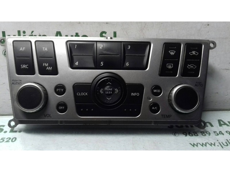 Recambio de mando climatizador para nissan almera (n16/e) line up referencia OEM IAM 28395BN801 41245927H 
