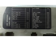 Recambio de caja reles / fusibles para nissan micra (k12e) acenta referencia OEM IAM 423J21 1382  2