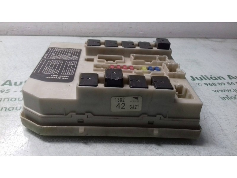 Recambio de caja reles / fusibles para nissan micra (k12e) acenta referencia OEM IAM 423J21 1382 