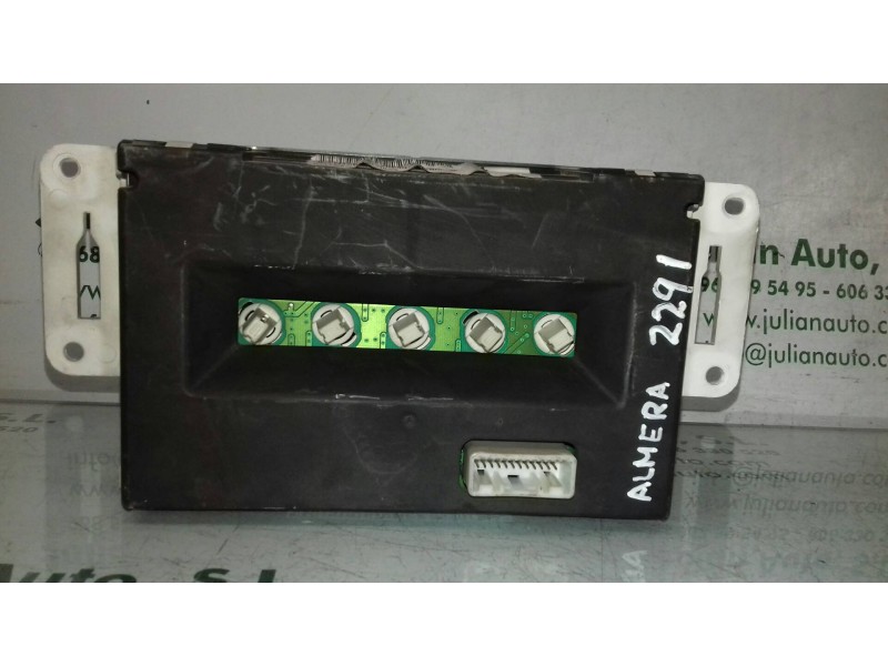 Recambio de pantalla multifuncion para nissan almera (n16/e) acenta referencia OEM IAM AV216776529A  