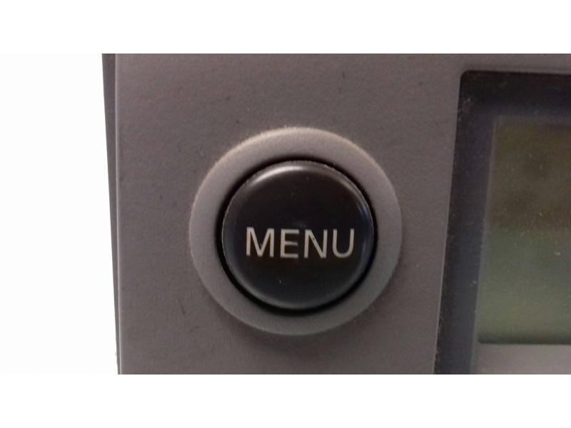 Recambio de pantalla multifuncion para nissan micra (k12e) acenta referencia OEM IAM AX607  