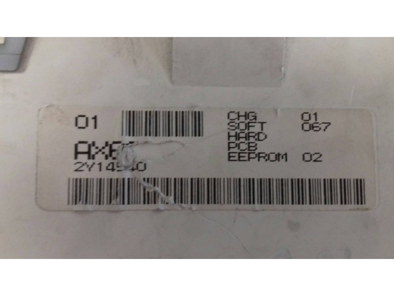 Recambio de pantalla multifuncion para nissan micra (k12e) acenta referencia OEM IAM AX607  