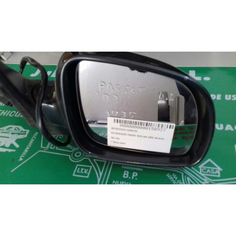 Recambio de retrovisor derecho para volkswagen passat berlina (3b3) advance referencia OEM IAM   ELECTRICO