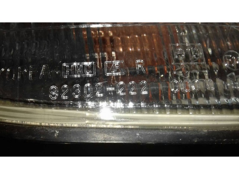 Recambio de piloto delantero derecho para hyundai accent (x3) 1.3 gs automático referencia OEM IAM 92302222  