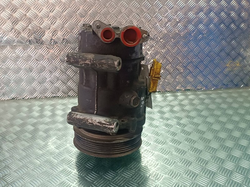 Recambio de compresor aire acondicionado para peugeot 206 berlina xs referencia OEM IAM 9655191580 SD6V12 SANDEN