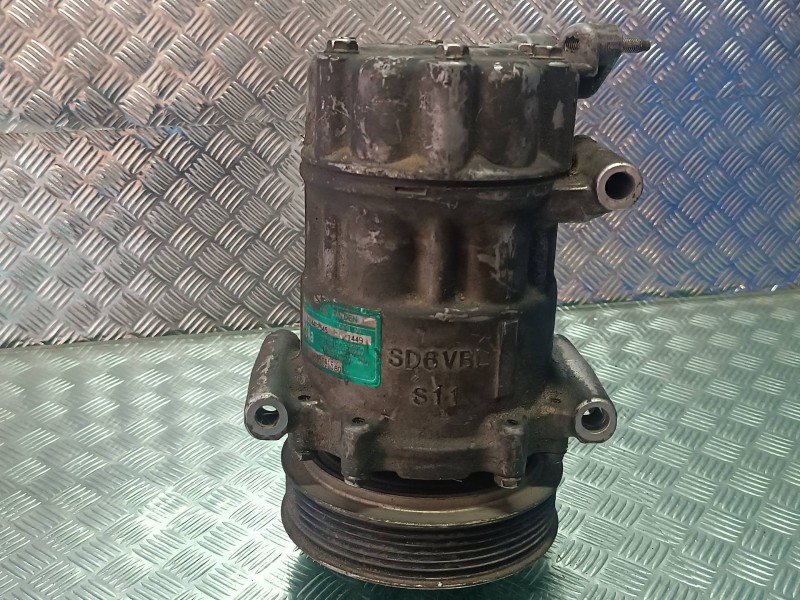 Recambio de compresor aire acondicionado para peugeot 206 berlina xs referencia OEM IAM 9655191580 SD6V12 SANDEN
