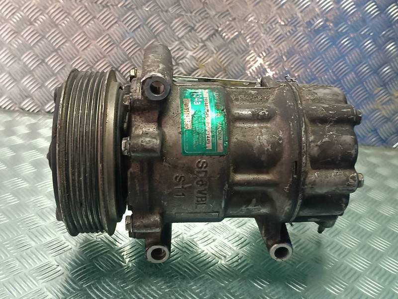 Recambio de compresor aire acondicionado para peugeot 206 berlina xs referencia OEM IAM 9655191580 SD6V12 SANDEN