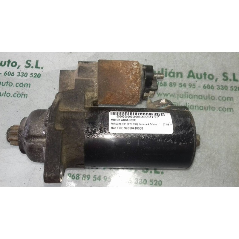 Recambio de motor arranque para porsche 911 (typ 996) carrera 4 cabrio referencia OEM IAM 99660410300 0001123001 BOSCH