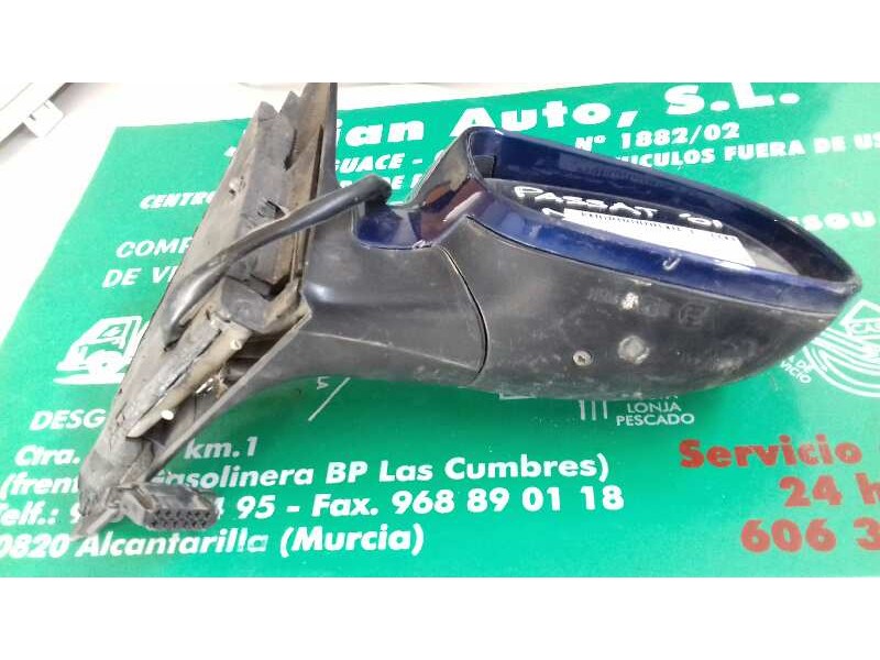 Recambio de retrovisor derecho para volkswagen passat berlina (3b3) referencia OEM IAM   ELECTRICO