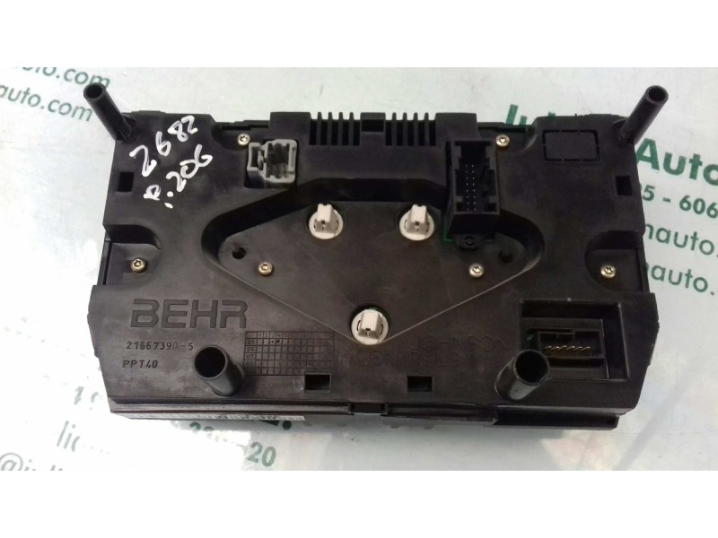 Recambio de mando climatizador para peugeot 206 sw xs referencia OEM IAM 96430550XT 216788933 BEHR