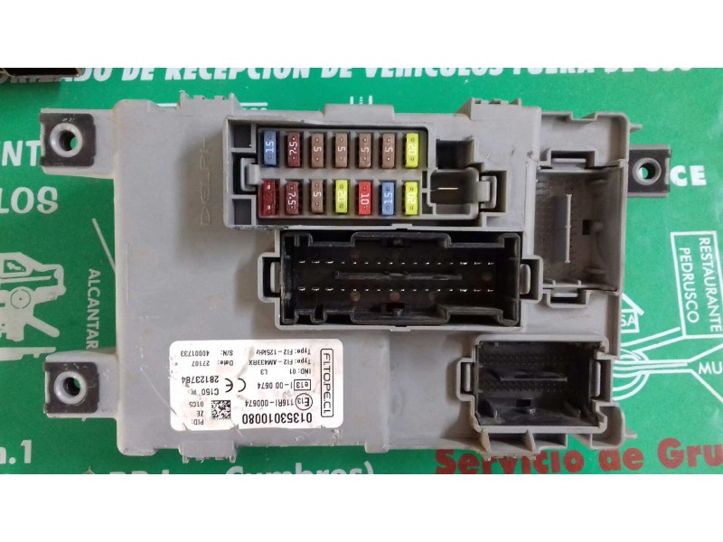 Recambio de centralita motor uce para peugeot bipper básico referencia OEM IAM 9665431480 0281014444 KIT - BOSCH