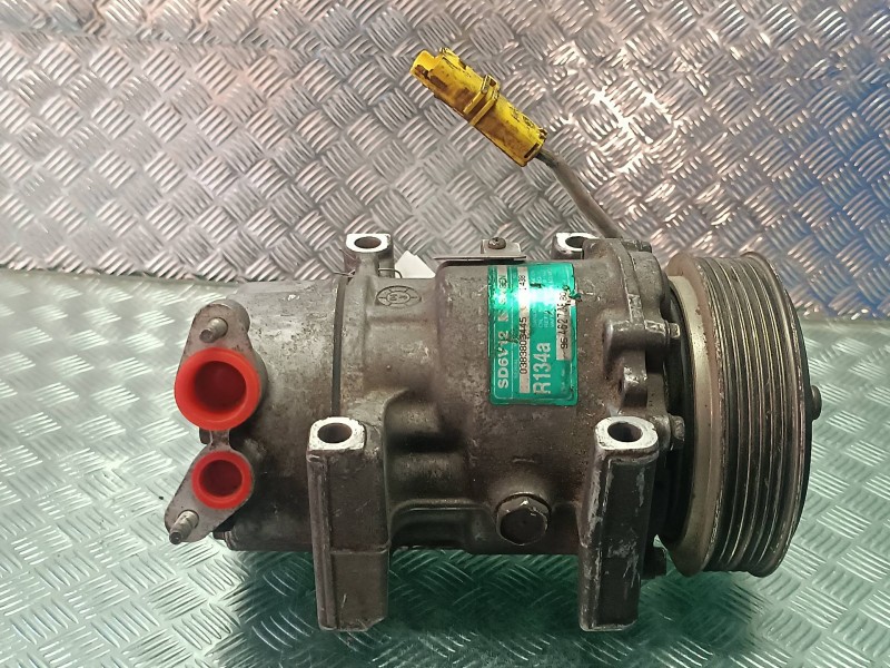 Recambio de compresor aire acondicionado para peugeot 206 berlina x-line refri referencia OEM IAM 9646270880 SD6V12 SANDEN