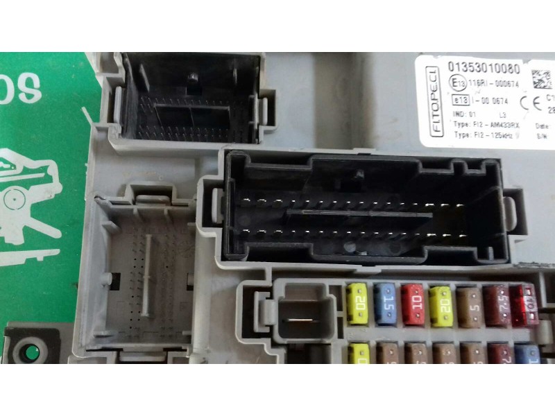 Recambio de centralita motor uce para peugeot bipper básico referencia OEM IAM 9665431480 0281014444 KIT - BOSCH