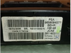 Recambio de mando calefaccion / aire acondicionado para citroen c4 berlina collection referencia OEM IAM 9658084577 281160311 BE 2