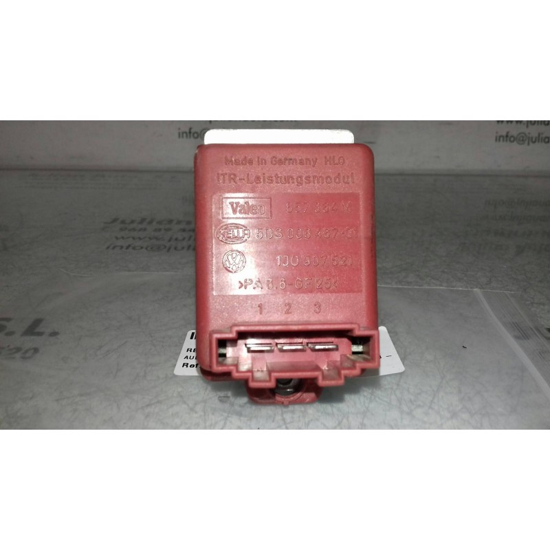 Recambio de resistencia calefaccion para audi tt (8n3/8n9) 1.8 t coupe (132kw) referencia OEM IAM 1J0907521 657364M 5DS00646701