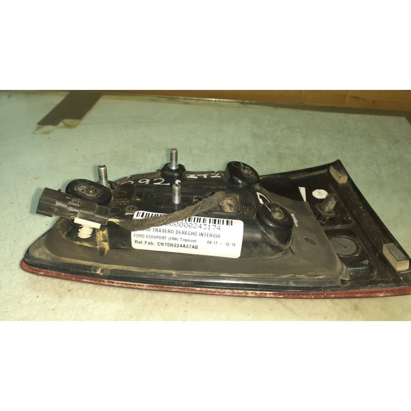 Recambio de piloto trasero derecho interior para ford ecosport (cr6) titanium referencia OEM IAM CN15N224A37AB CN1513A602CC 9003