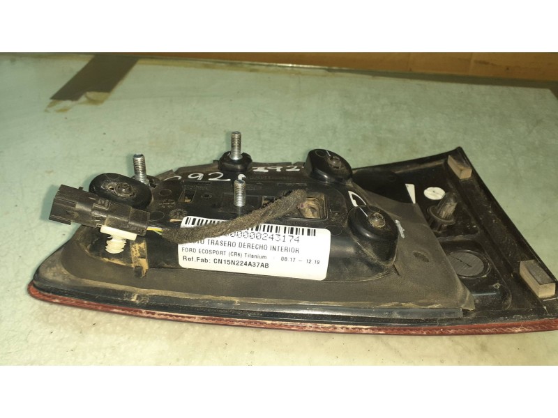Recambio de piloto trasero derecho interior para ford ecosport (cr6) titanium referencia OEM IAM CN15N224A37AB CN1513A602CC 9003
