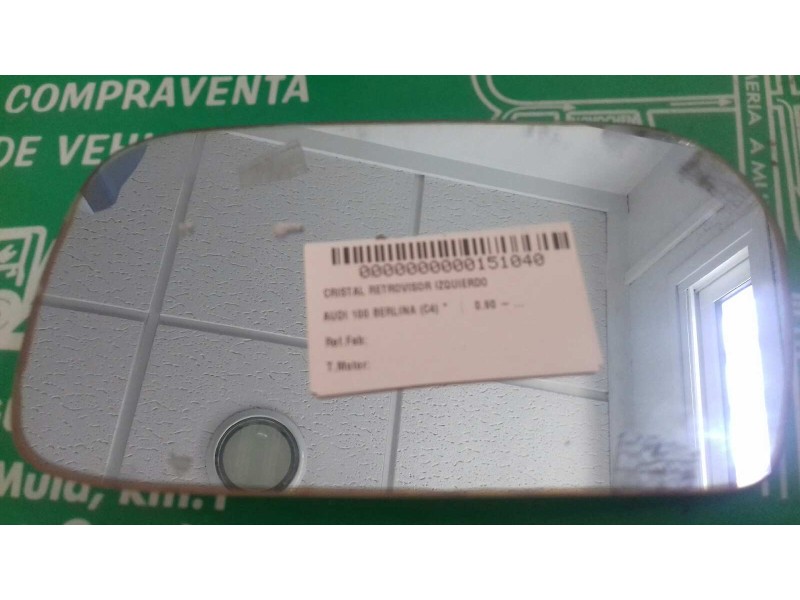 Recambio de cristal retrovisor izquierdo para audi 100 berlina (c4) referencia OEM IAM    Recambio de cristal retrovisor izquierdo para audi 100 berlina (c4) referencia OEM IAM