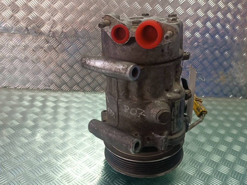 Recambio de compresor aire acondicionado para citroen c3 1.4 hdi exclusive referencia OEM IAM 9655191680 SD6V12 SANDEN