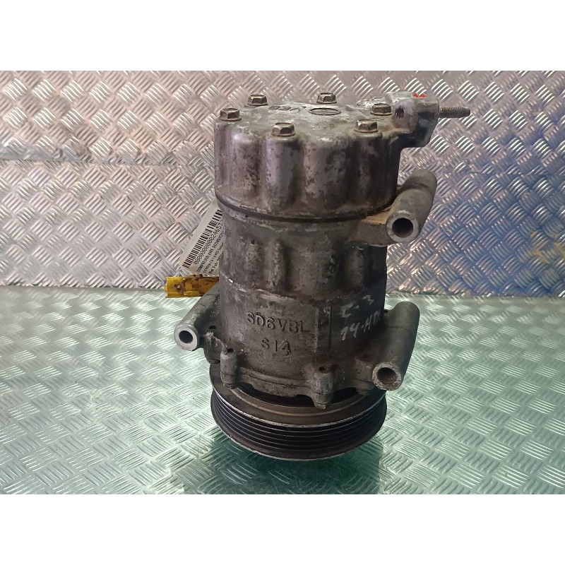 Recambio de compresor aire acondicionado para citroen c3 1.4 hdi exclusive referencia OEM IAM 9655191680 SD6V12 SANDEN