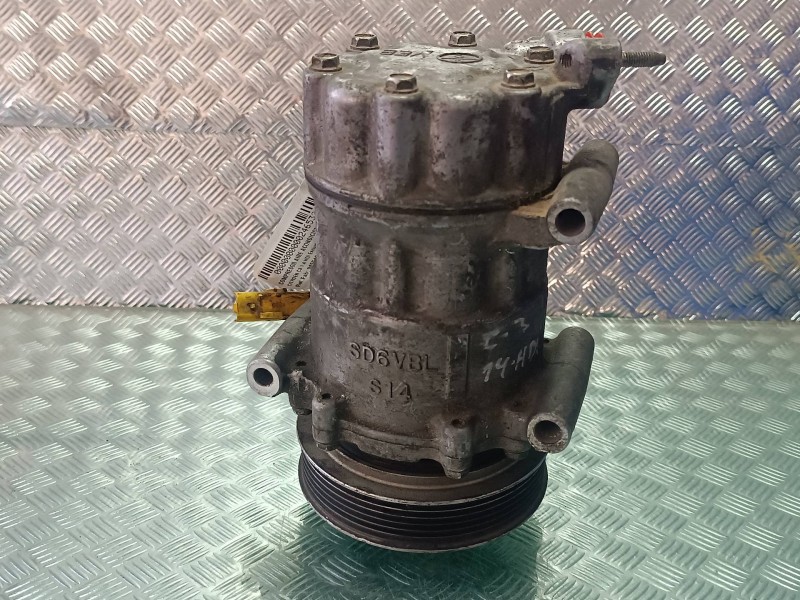 Recambio de compresor aire acondicionado para citroen c3 1.4 hdi exclusive referencia OEM IAM 9655191680 SD6V12 SANDEN