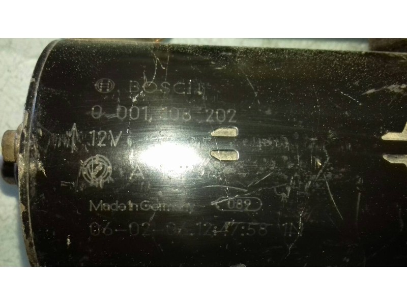 Recambio de motor arranque para alfa romeo 147 (190) 1.9 jtd 120 collezione referencia OEM IAM A152 0001108202 BOSCH