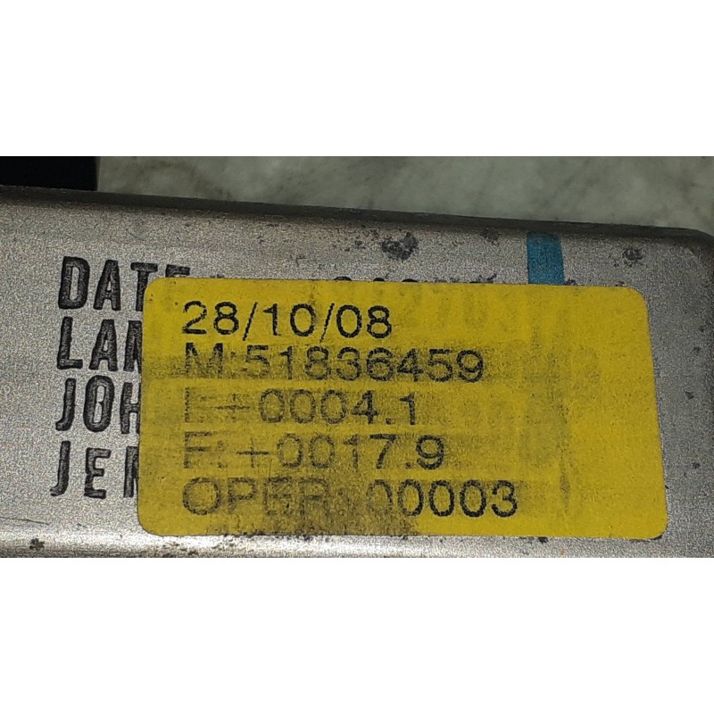 Recambio de elevalunas delantero derecho para fiat bravo (198) 1.6 16v dynamic multijet (77kw) referencia OEM IAM 51836459  