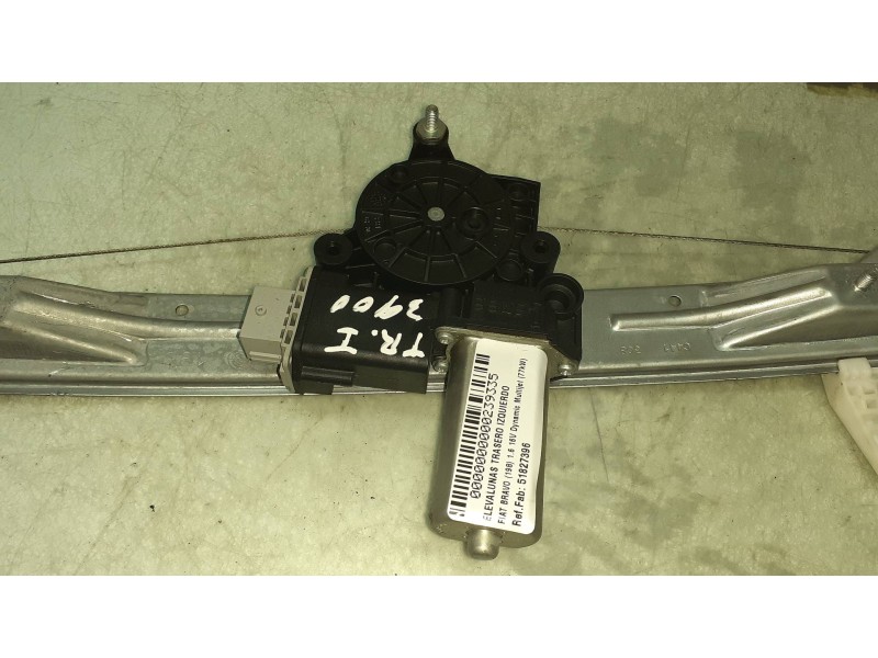 Recambio de elevalunas trasero izquierdo para fiat bravo (198) 1.6 16v dynamic multijet (77kw) referencia OEM IAM 51827396  