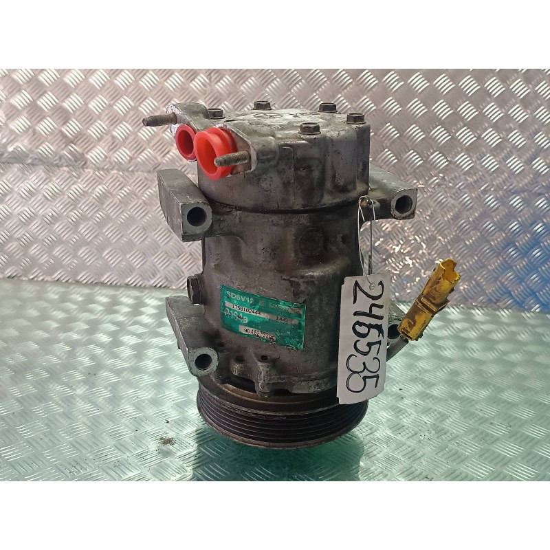 Recambio de compresor aire acondicionado para citroen c3 1.4 hdi exclusive referencia OEM IAM 9646273380 SD6V12 SANDEN