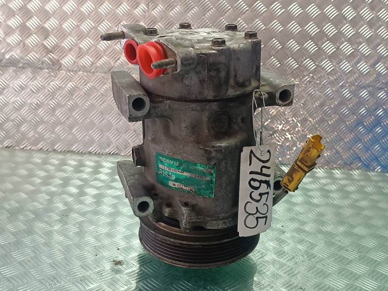 Recambio de compresor aire acondicionado para citroen c3 1.4 hdi exclusive referencia OEM IAM 9646273380 SD6V12 SANDEN