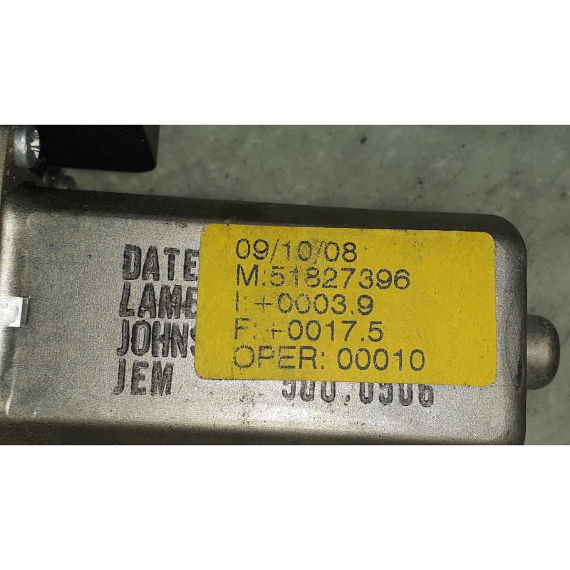 Recambio de elevalunas trasero izquierdo para fiat bravo (198) 1.6 16v dynamic multijet (77kw) referencia OEM IAM 51827396  