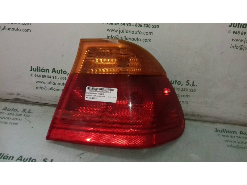 Recambio de piloto trasero derecho para bmw serie 3 berlina (e46) 320d referencia OEM IAM 230012  