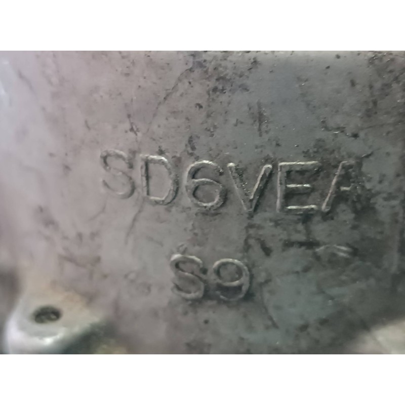 Recambio de compresor aire acondicionado para citroen c3 1.4 hdi exclusive referencia OEM IAM 9646273380 SD6V12 SANDEN