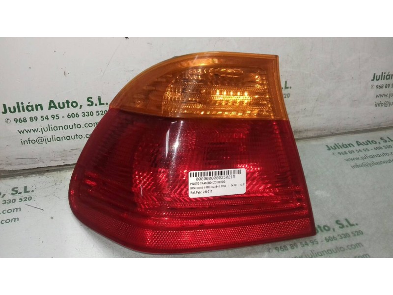 Recambio de piloto trasero izquierdo para bmw serie 3 berlina (e46) 320d referencia OEM IAM 230011  