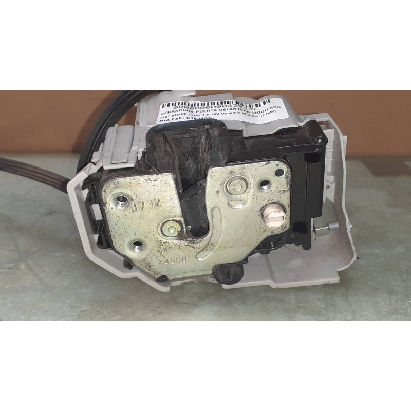 Recambio de cerradura puerta delantera izquierda para fiat bravo (198) 1.6 16v dynamic multijet (77kw) referencia OEM IAM 518280