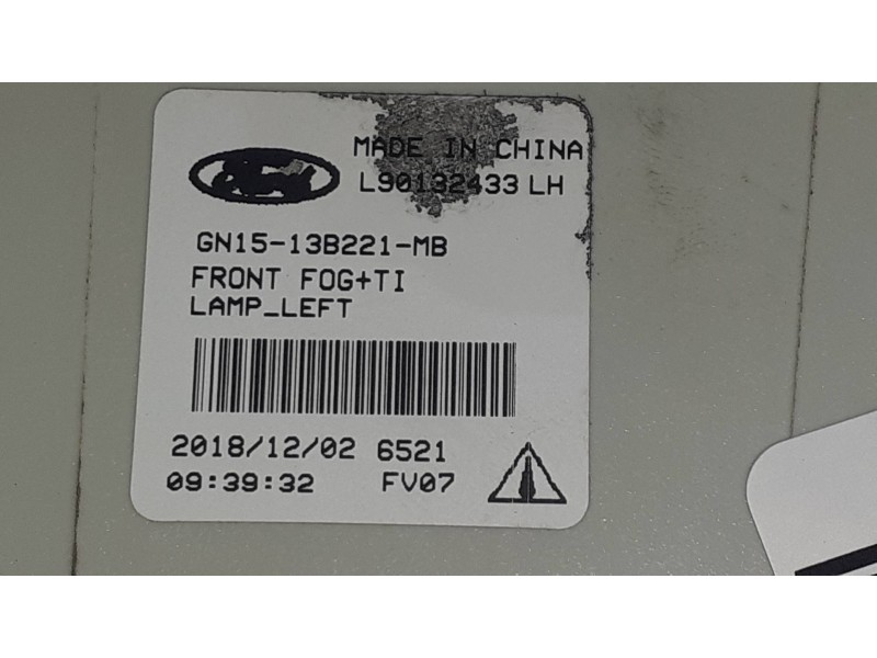 Recambio de piloto delantero izquierdo para ford ecosport (cr6) titanium referencia OEM IAM GN1513B221MB L90132433LH GN1513B221M