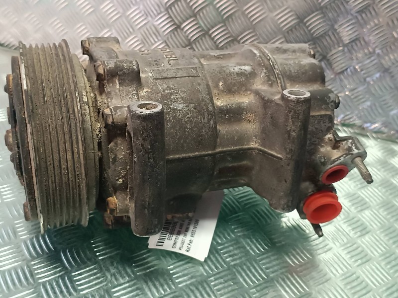 Recambio de compresor aire acondicionado para peugeot 206 berlina xs referencia OEM IAM 9655191580 SD6V12 SANDEN