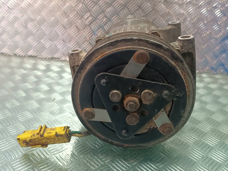 Recambio de compresor aire acondicionado para peugeot 206 berlina xs referencia OEM IAM 9655191580 SD6V12 SANDEN