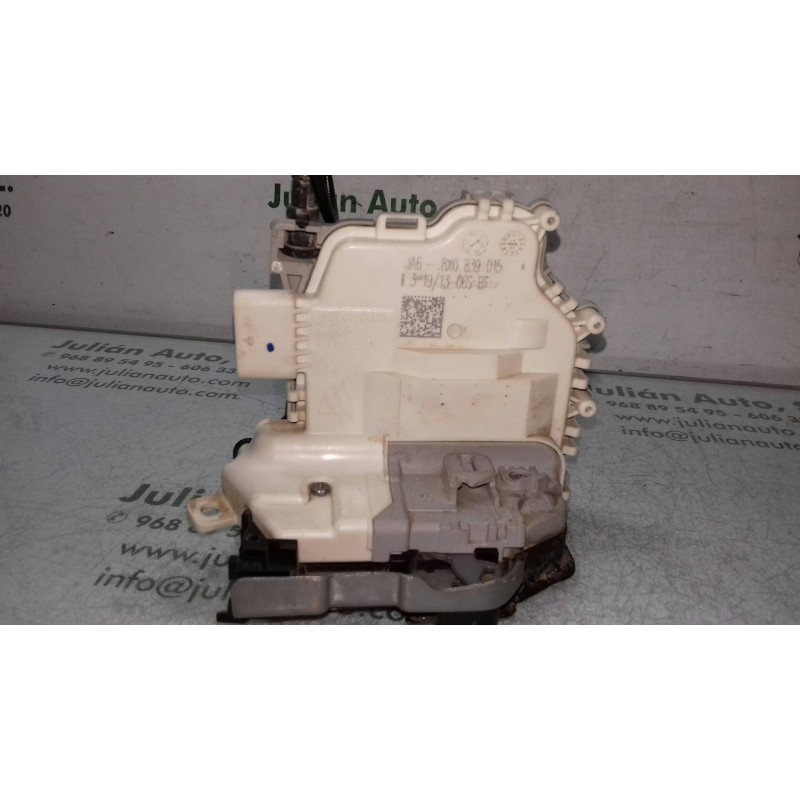 Recambio de cerradura puerta trasera izquierda para audi a1 sportback (8xa) ambition referencia OEM IAM JA68X0839015 8X0839015 6