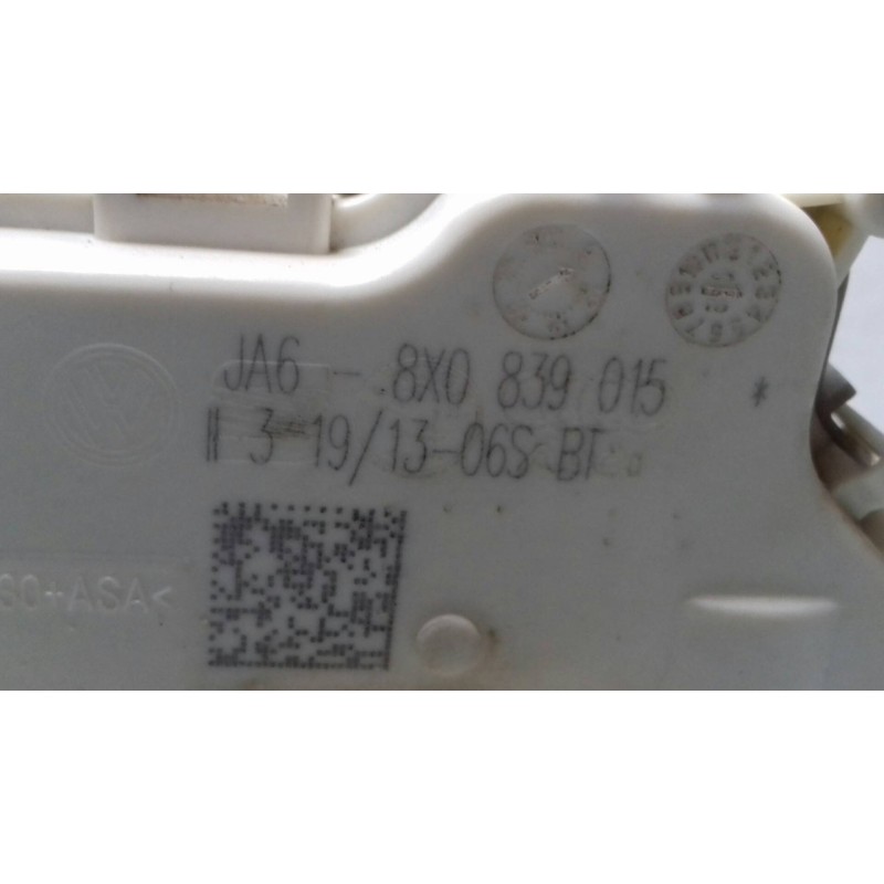 Recambio de cerradura puerta trasera izquierda para audi a1 sportback (8xa) ambition referencia OEM IAM JA68X0839015 8X0839015 6