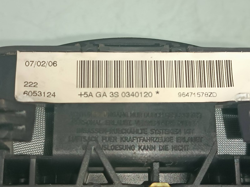 Recambio de airbag delantero izquierdo para citroen c4 berlina collection referencia OEM IAM 96471578ZD  
