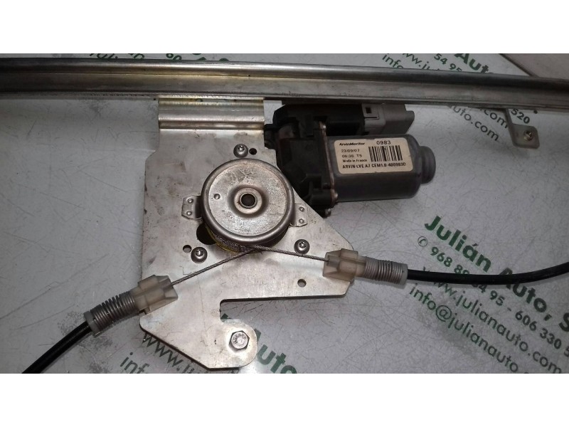 Recambio de elevalunas delantero derecho para citroen jumper caja abierta (06.2006 =>) 2.2 hdi cat referencia OEM IAM 10400983D 