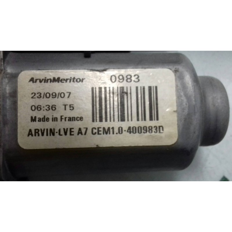 Recambio de elevalunas delantero derecho para citroen jumper caja abierta (06.2006 =>) 2.2 hdi cat referencia OEM IAM 10400983D 
