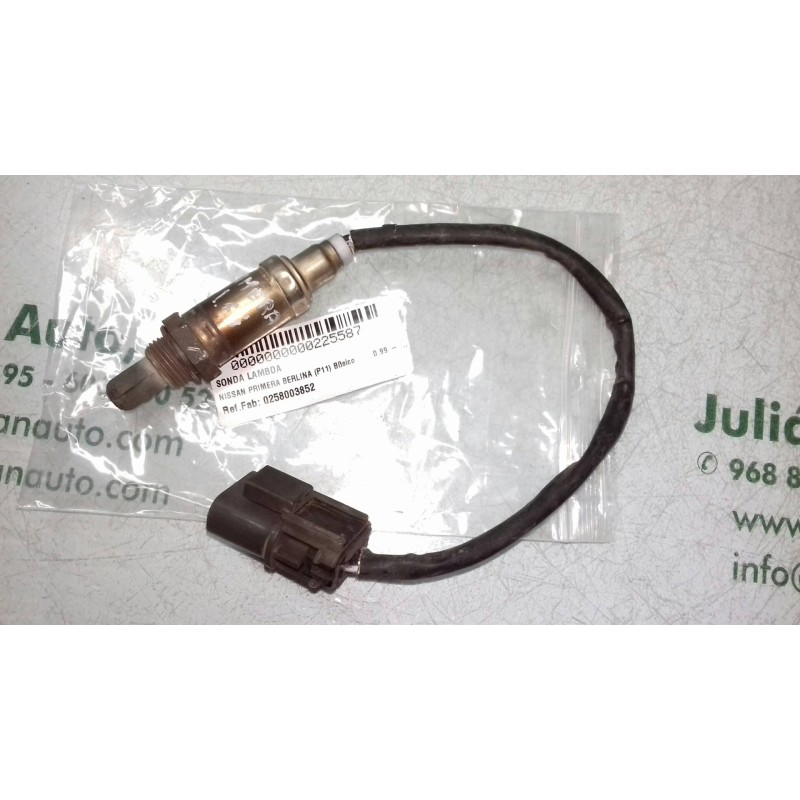 Recambio de sonda lambda para nissan primera berlina (p11) básico referencia OEM IAM 0258003852 0258003852/853 3 PINES