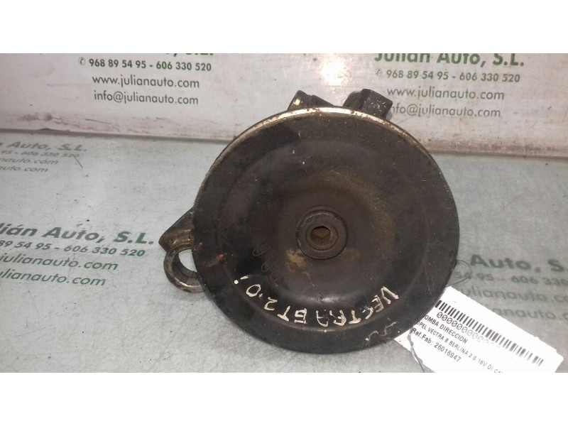 Recambio de bomba direccion para opel vectra b berlina 2.0 16v di cat (x 20 dtl / ld3) referencia OEM IAM 26016947  
