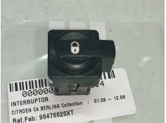 Recambio de interruptor para citroen c4 berlina collection referencia OEM IAM 96476626XT CIERRE PUERTAS CONECTOR 4 PINES
