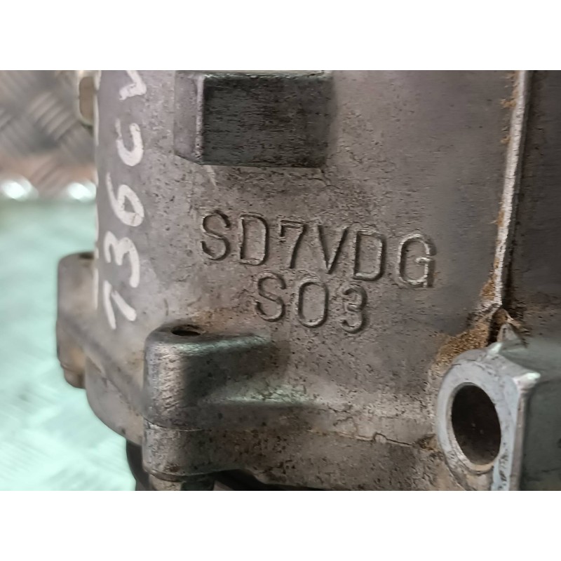 Recambio de compresor aire acondicionado para ford focus berlina (cap) trend referencia OEM IAM 3M5H19D629HD SD7V16 SANDEN