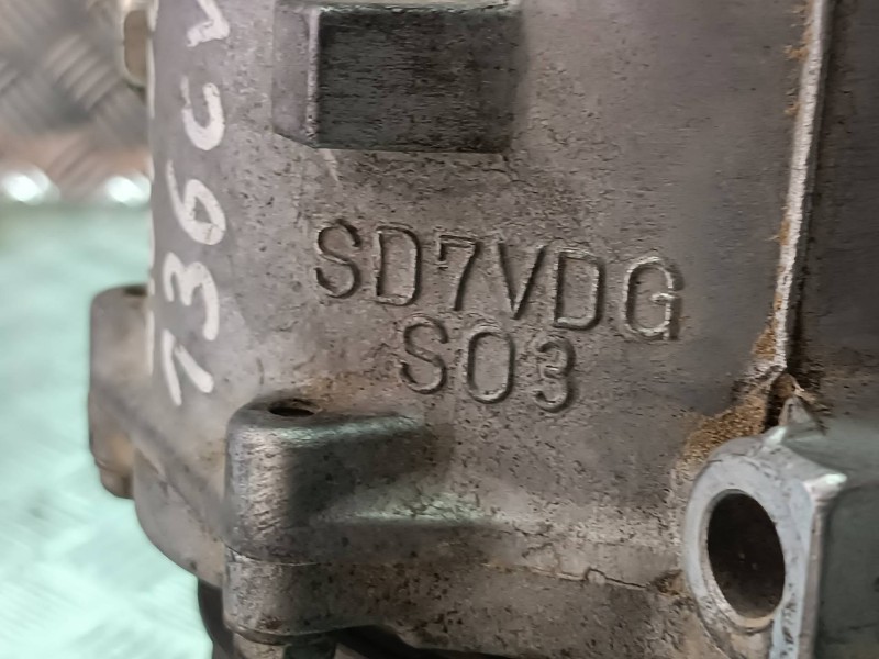 Recambio de compresor aire acondicionado para ford focus berlina (cap) trend referencia OEM IAM 3M5H19D629HD SD7V16 SANDEN